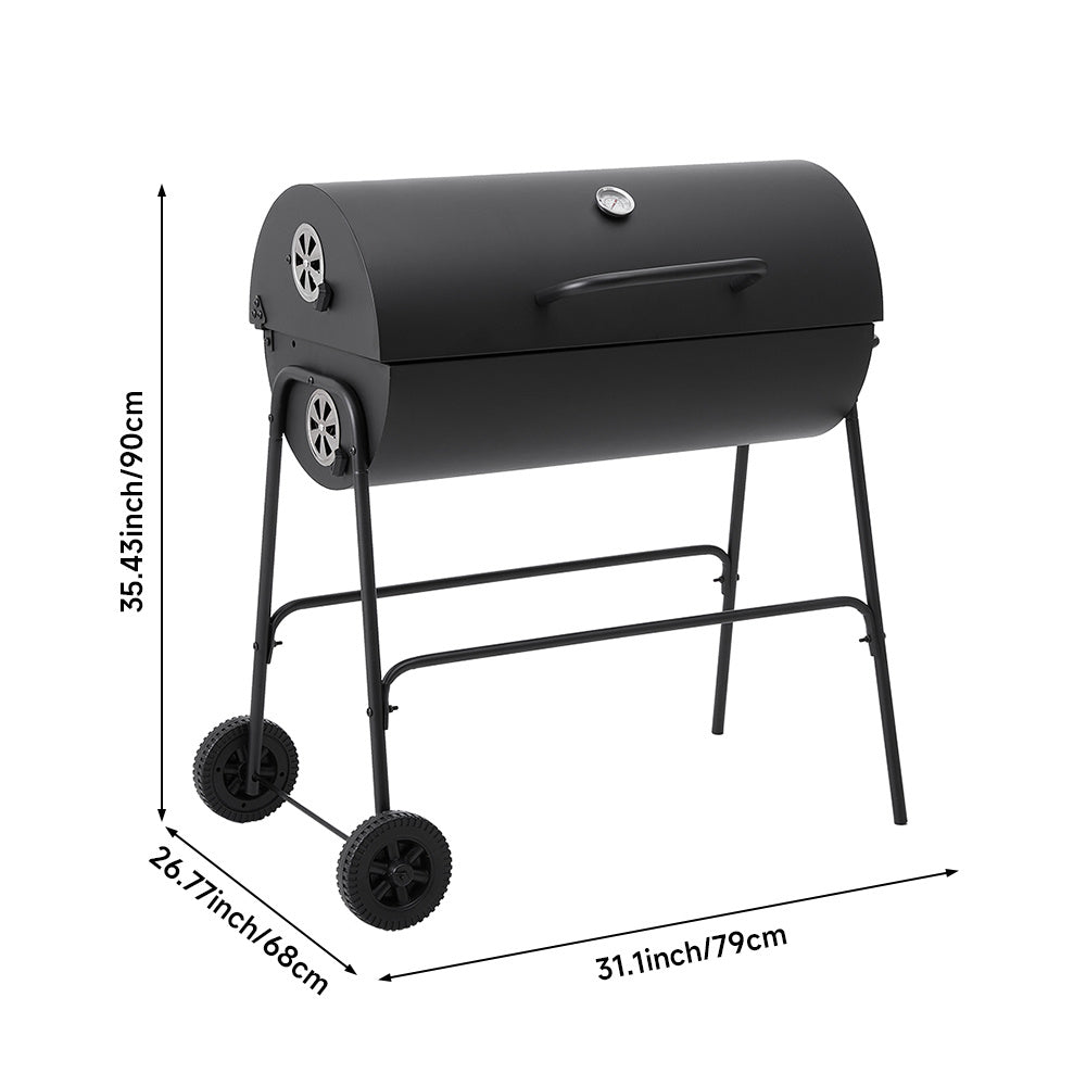 Convenient Outdoor Garden Charcoal BBQ Gril