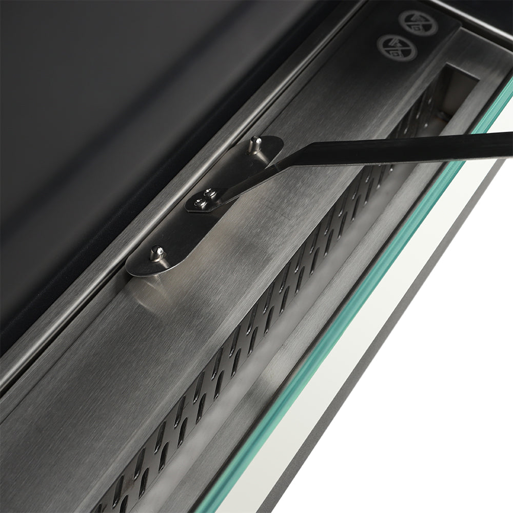 43 Inch Bio-Ethanol Wall Mount  Fireplace