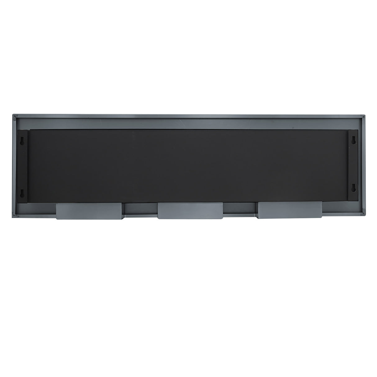 35/47 Inch Bioethanol Stainless Steel Wall Mounted Fireplace