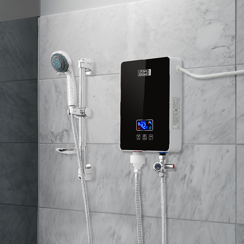 6kW Digital Tankless Water Heater with Shower Head