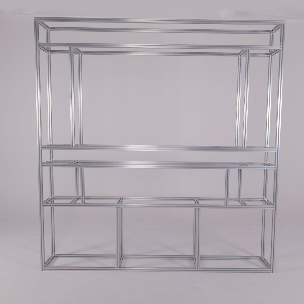 Easy-to-Install Aluminum Profile Media Wall Frame