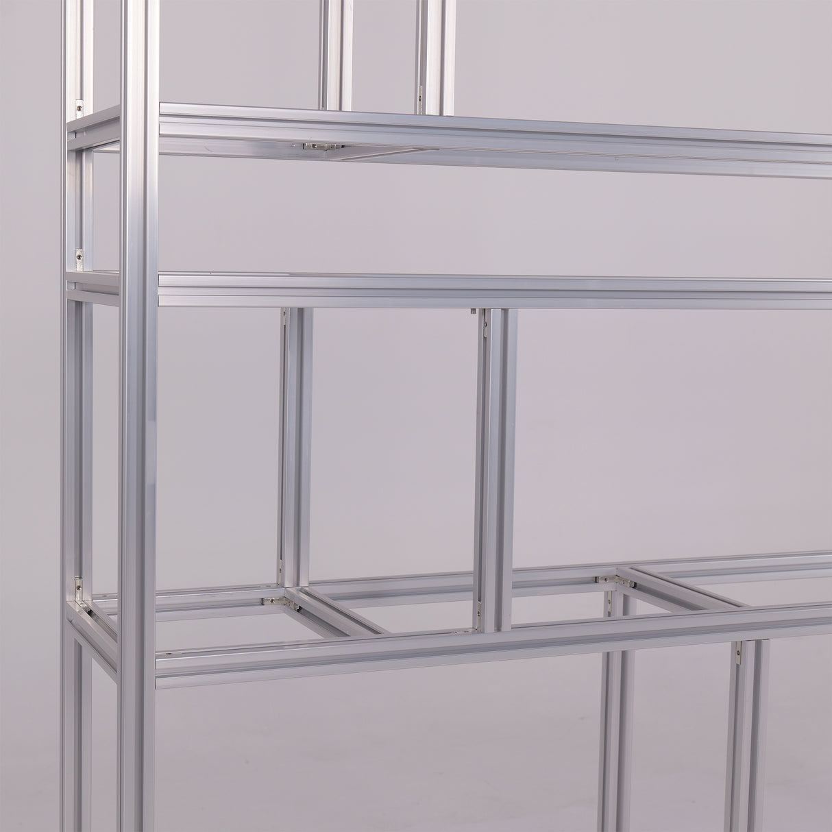 Easy-to-Install Aluminum Profile Media Wall Frame