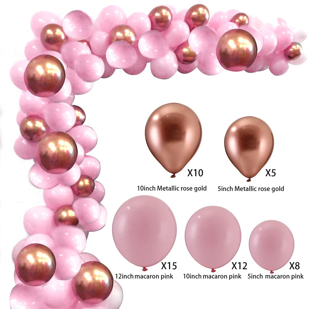 50pcs Wedding Birthday Background Wall Scene Decoration Balloon Combination Set 5 Living and Home