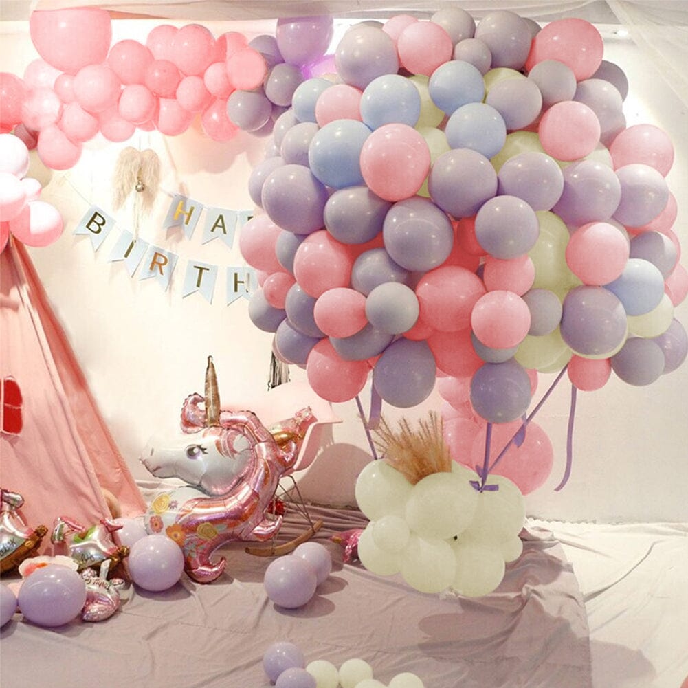 60pcs Wedding and Birthday Decoration Balloon Set 7 Living and Home