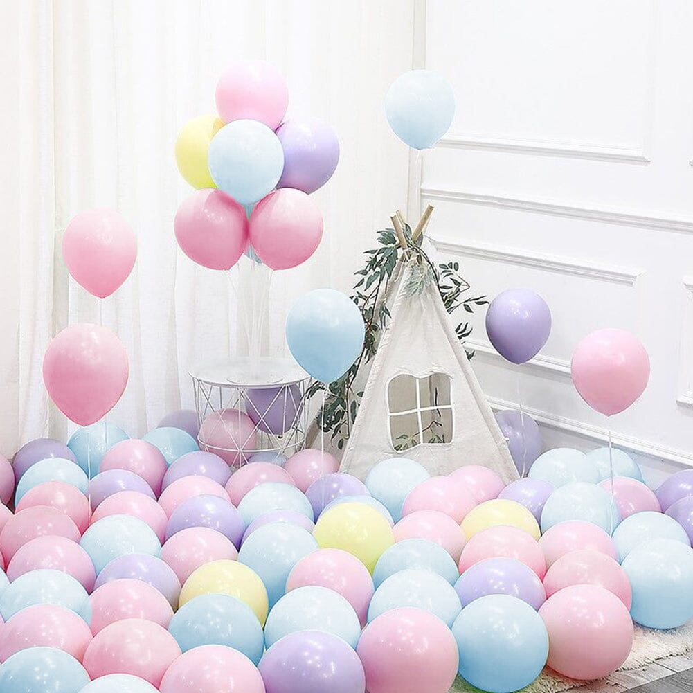 60pcs Wedding and Birthday Decoration Balloon Set 7 Living and Home