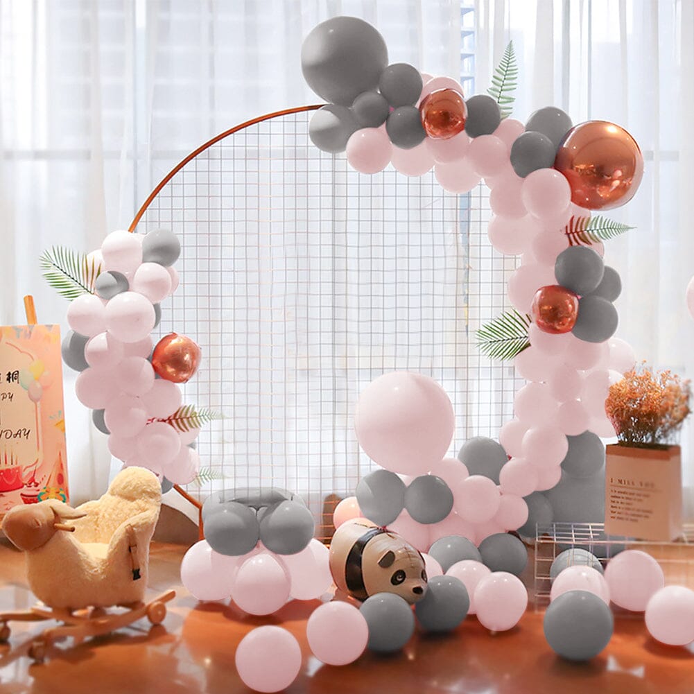 60pcs Wedding and Birthday Decoration Polka Dot Balloon Set 2 Living and Home