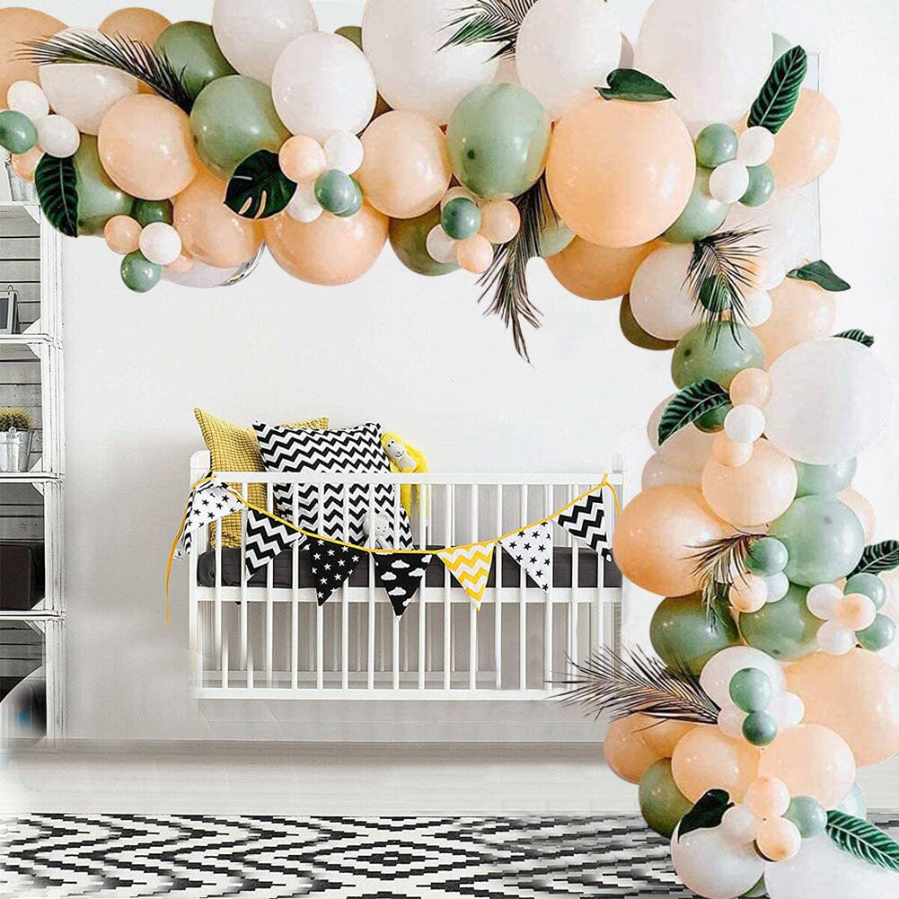 162pcs Wedding and Birthday Decoration Balloon Set 4 Living and Home