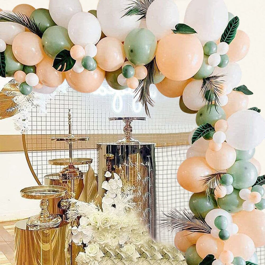 162pcs Wedding and Birthday Decoration Balloon Set 4 Living and Home