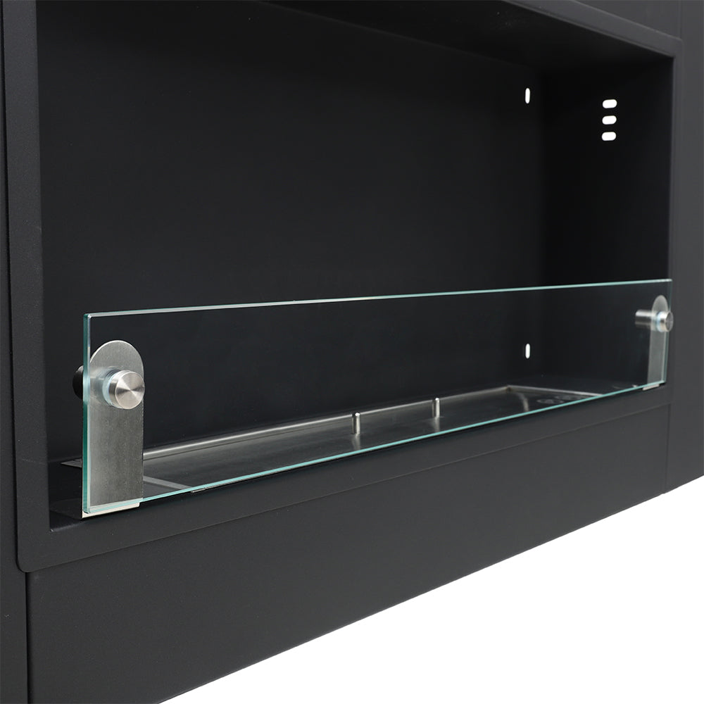 43 Inch Bio-Ethanol Wall Mount  Fireplace