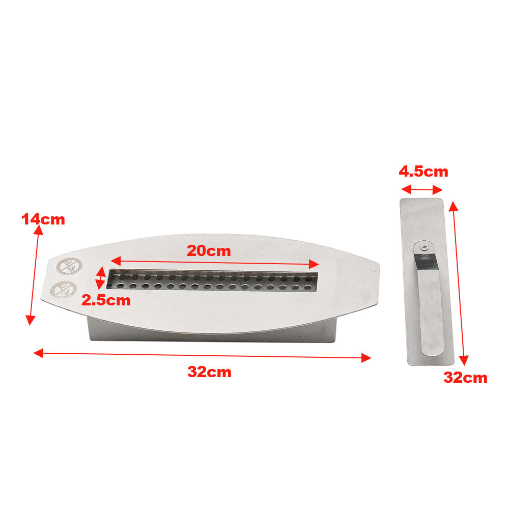Portable Bio Ethanol Fireplace | Real Flame with Tempered Glass Guard