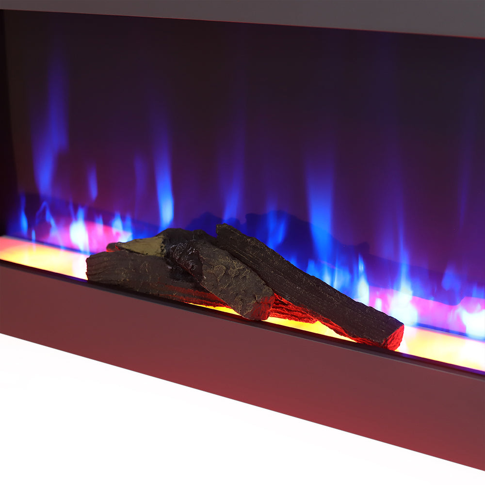 47-Inch Freestanding Electric Fireplace Suite
