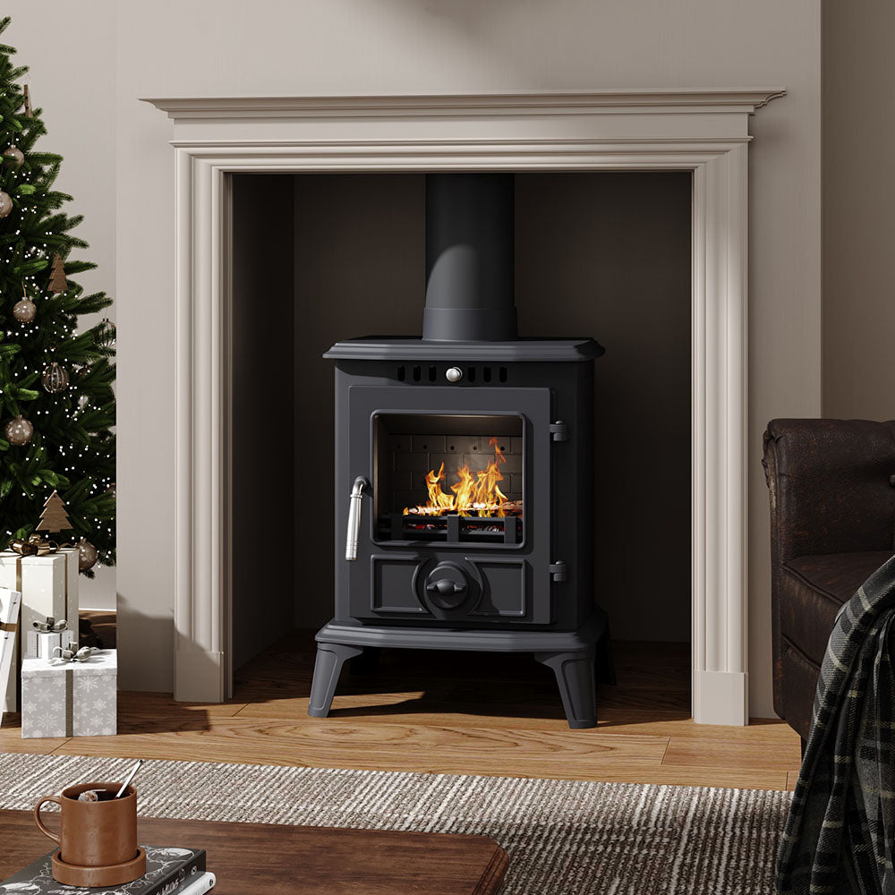Cast Iron Fireplace | DEFRA Approved & High-Efficiency Wood Burner
