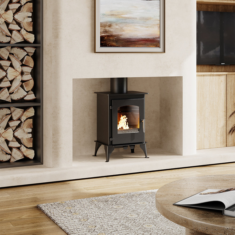 Cast Iron Fireplace | DEFRA Approved & High-Efficiency Wood Burner