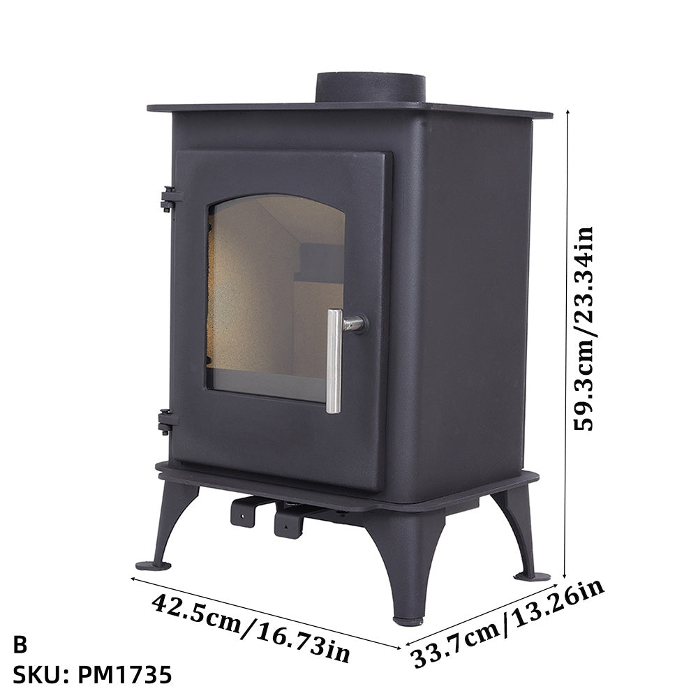 Cast Iron Fireplace | DEFRA Approved & High-Efficiency Wood Burner