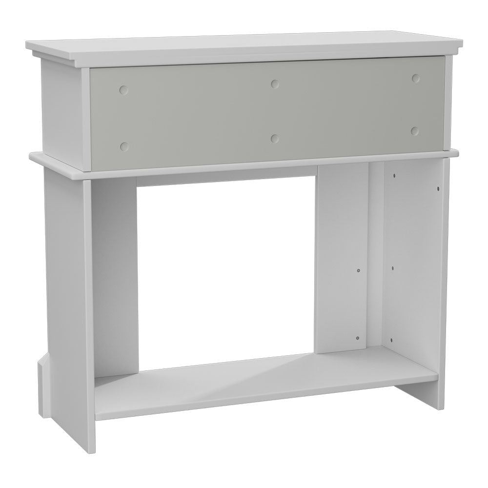 Fireplace Cabinet with 18inch Electric Fire | Touchscreen-enabled, remote-controlled, timer-operated