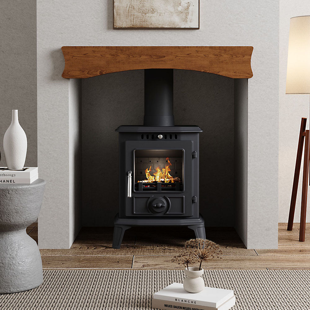 Cast Iron Fireplace | DEFRA Approved & High-Efficiency Wood Burner