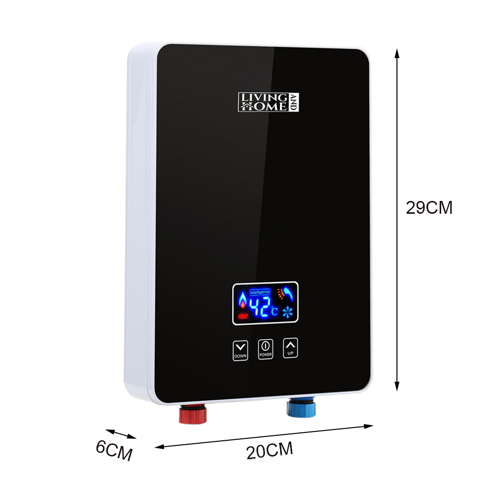 6kW Digital Tankless Water Heater with Shower Head