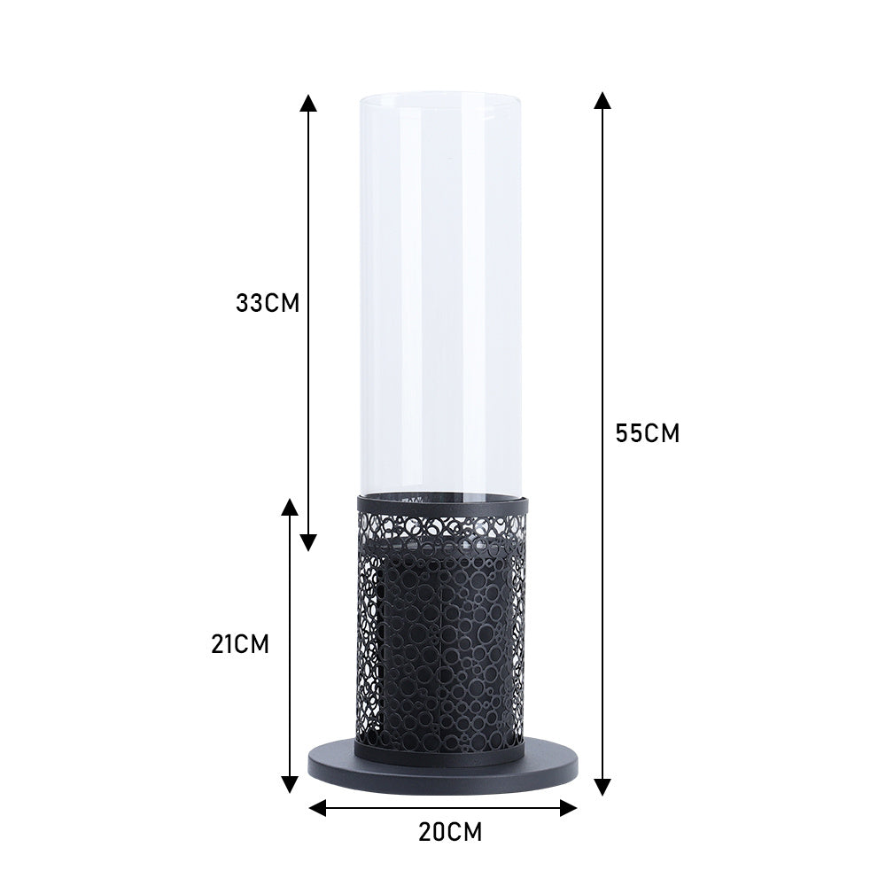 Cylinder-Shaped Fireplace Fuel Fire Pit