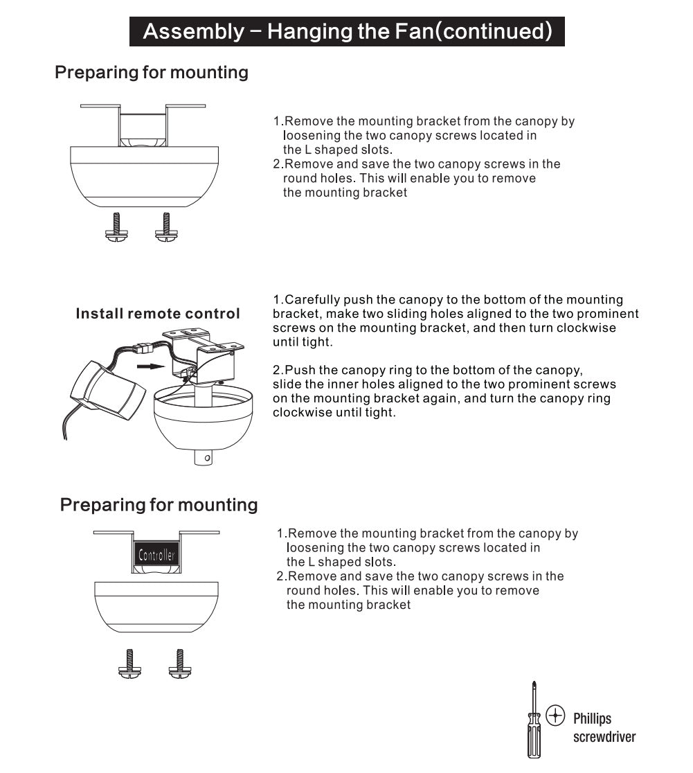 Modern Acrylic Three-blade Ceiling Fan Light with Remote Control