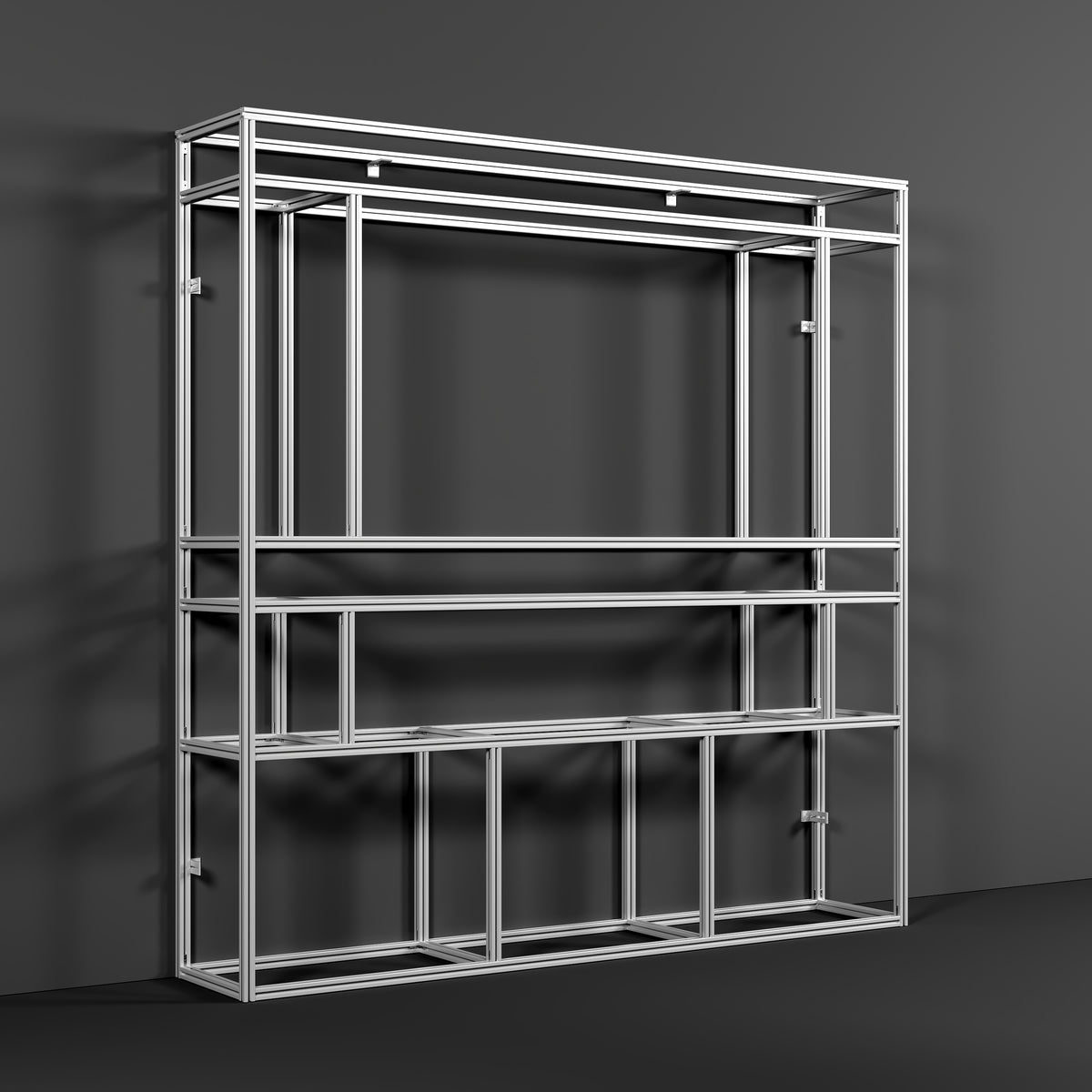 Upgraded Quick Fit Aluminium Media Wall Frame