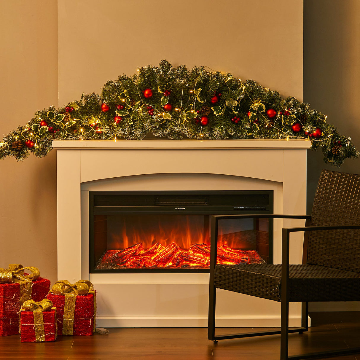 » Christmas Decorative Garland - 1.8m Antler Vine (100% off)