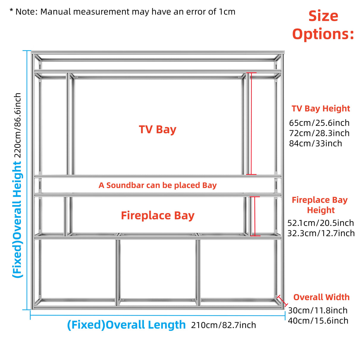 Easy-to-Install Aluminum Profile Media Wall Frame