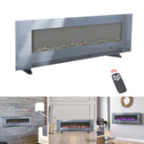 Deluxe Modern Electric Fireplace Insert with 9 Flame Colours