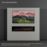 Easy-to-Install Aluminum Profile Media Wall Frame