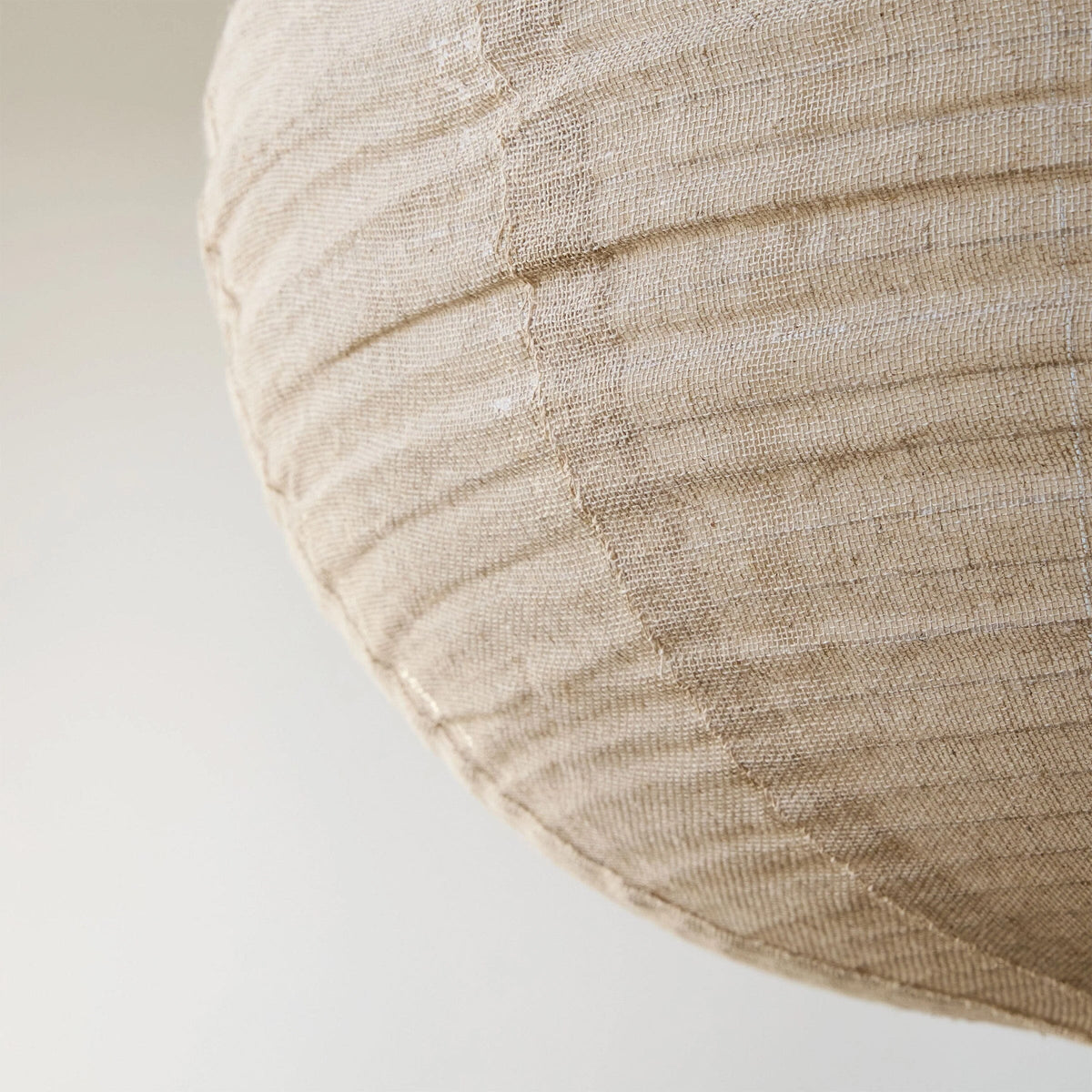 Lightsin Wabi-Sabi Linen Spherical Pendant Light for Bedroom, Dining Room & Boho Interiors Lightsin UK 