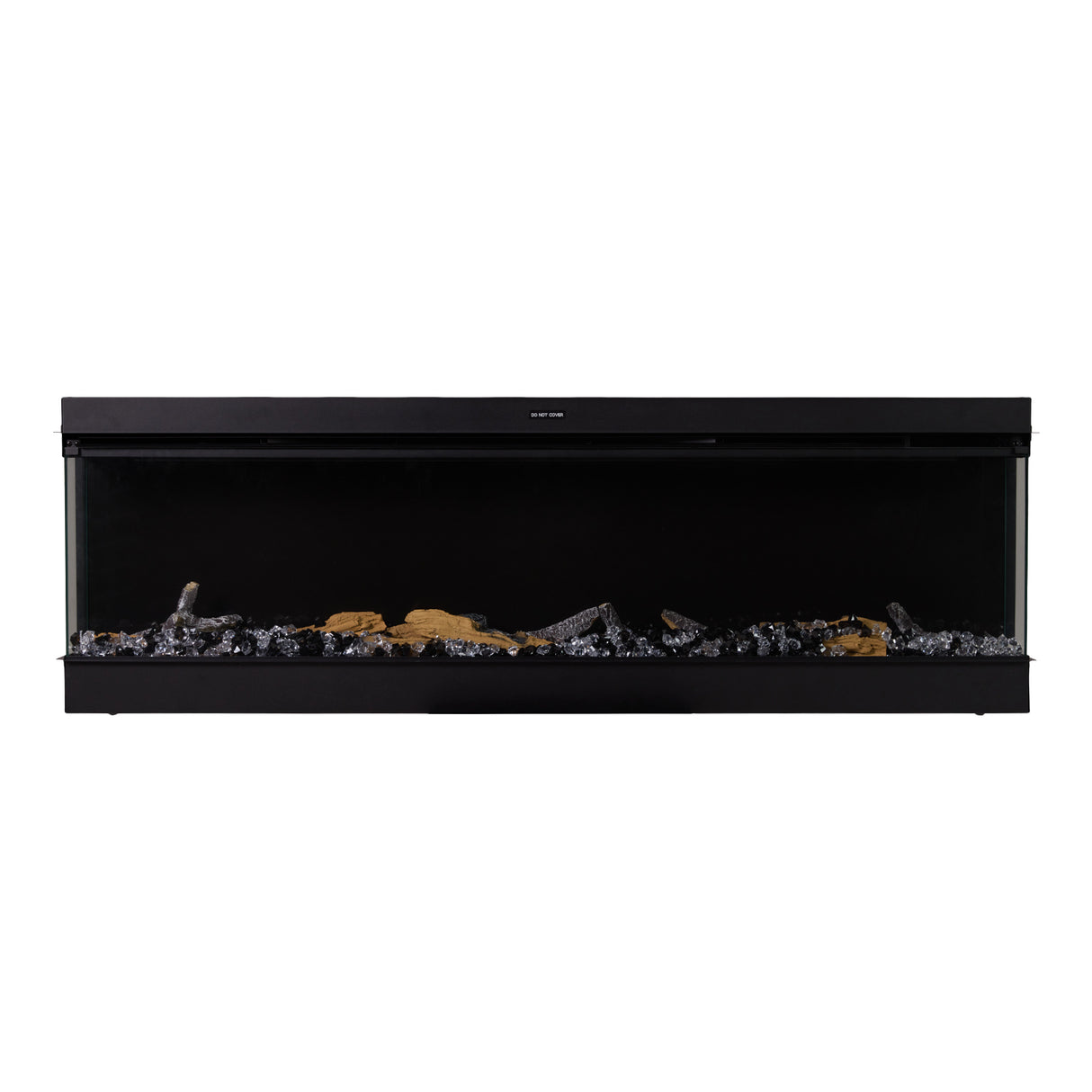 50/60/70/80inch 3-sided Electric Fireplace with Adjustable Color, Temperature and Timing, Controlled by APP