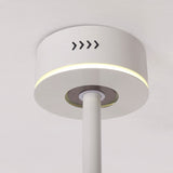 48 inch reversible ceiling fan with LED light installed in a living room