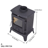 Cast Iron Fireplace | DEFRA Approved & High-Efficiency Wood Burner