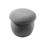 Cute Mushroom-Shaped Velvet Pouf Ottoman