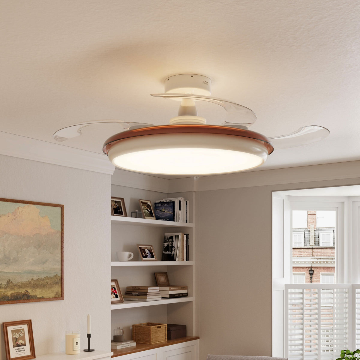 36 Inch Ceiling Fan 6 Speed Quiet DC Motor