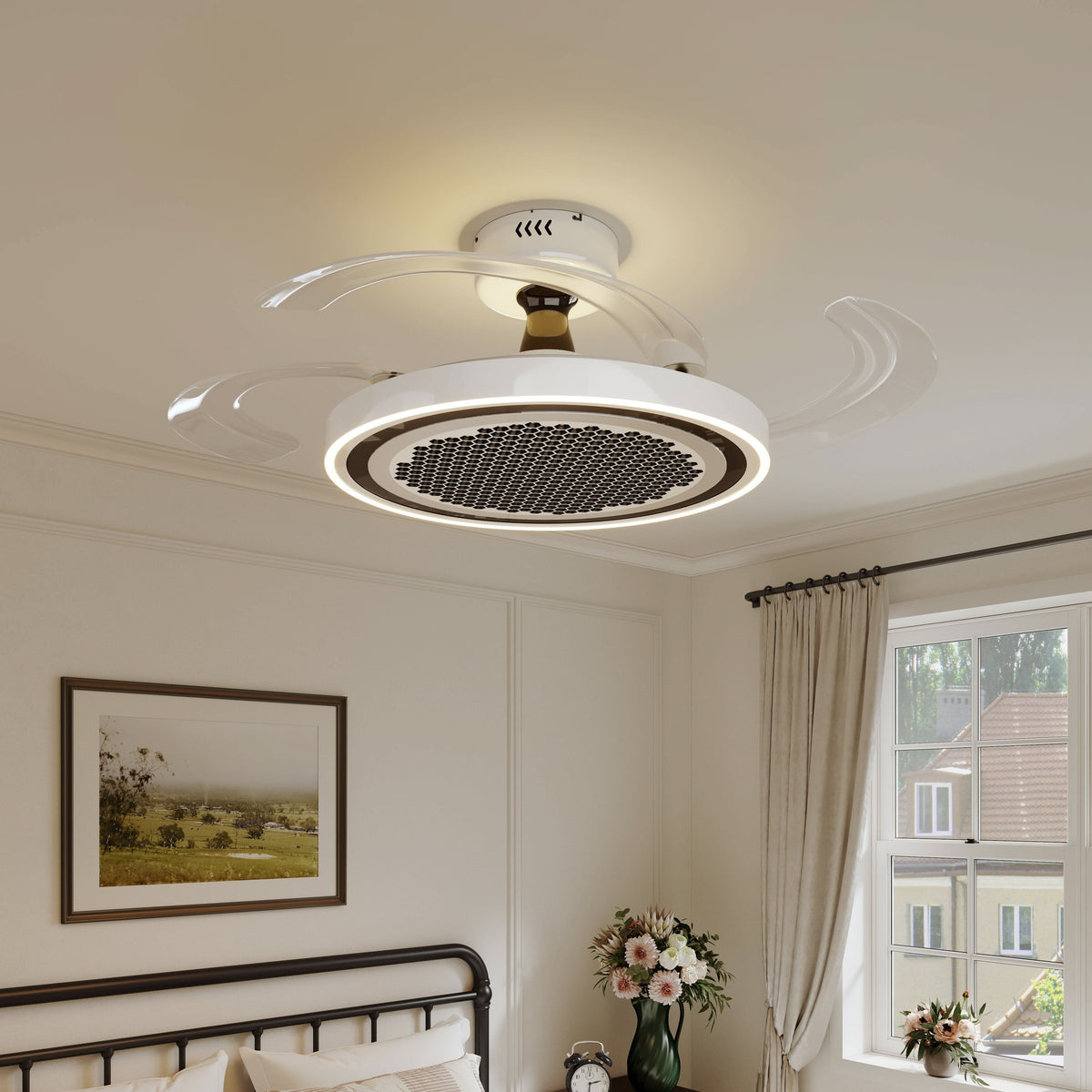 48 Inch Ceiling Fan Timer Reversible Motor
