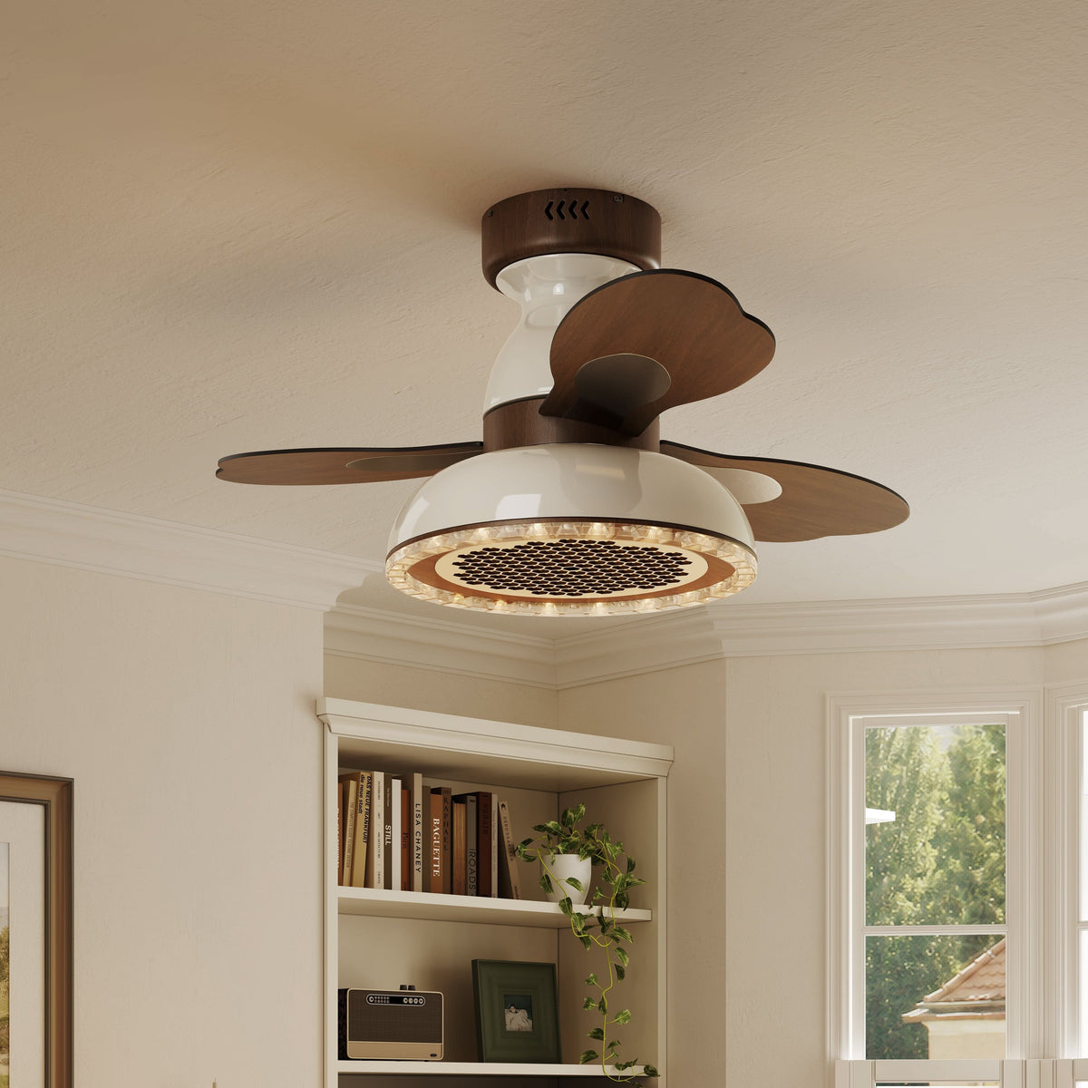36 Inch Ceiling Fan Quiet Reversible DC Motor