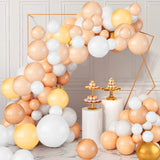 50pcs Wedding Birthday Background Wall Scene Decoration Balloon Combination Set 4 Living and Home 