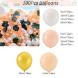 100pcs Wedding Birthday Background Wall Scene Decoration Balloon Combination Set 4 Living and Home 