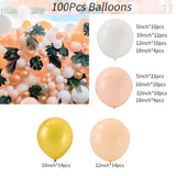 100pcs Wedding Birthday Background Wall Scene Decoration Balloon Combination Set 4 Living and Home 