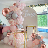 60pcs Wedding and Birthday Decoration Polka Dot Balloon Set 2 Living and Home 