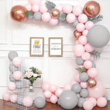 60pcs Wedding and Birthday Decoration Polka Dot Balloon Set 2 Living and Home 