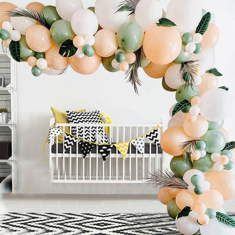 162pcs Wedding and Birthday Decoration Balloon Set 4 Living and Home 
