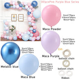 301pcs Wedding and Birthday Decoration Polka Dot Balloon Set 3 Living and Home 