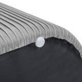 Modern Pleated Storage Ottoman