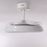48 inch reversible ceiling fan with LED light shown as a clean product view