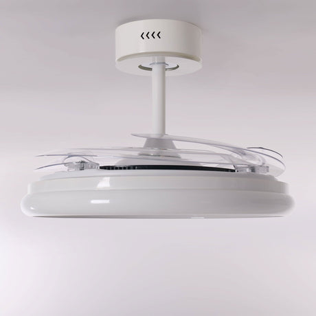 48 inch reversible ceiling fan with LED light shown as a clean product view