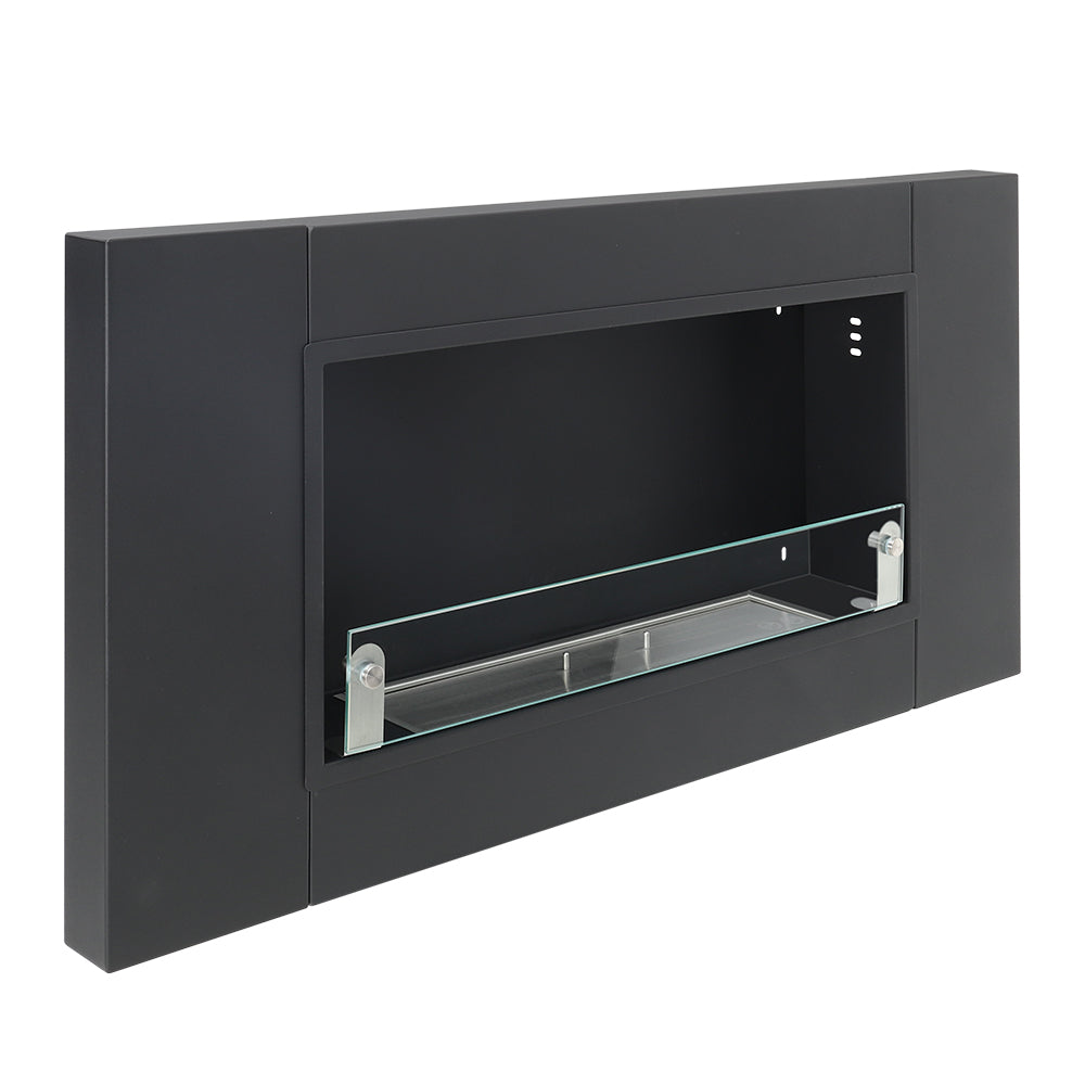 43 Inch Bio-Ethanol Wall Mount  Fireplace