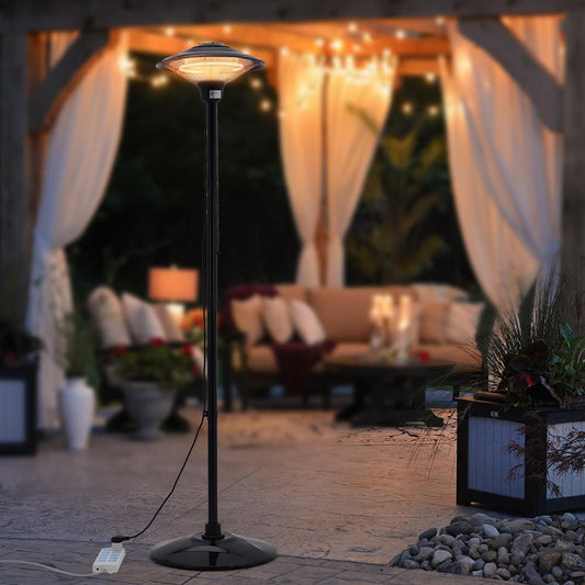 1500W Patio Heater Outdoor Ceiling Electric Hanging with Remote Control