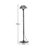 Electric Mushroom Garden Patio Heater Free Standing Outdoor&Indoor 1500W