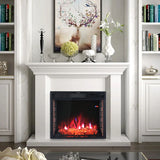 24 Inch Universal Small Electric LED Fireplace Insert